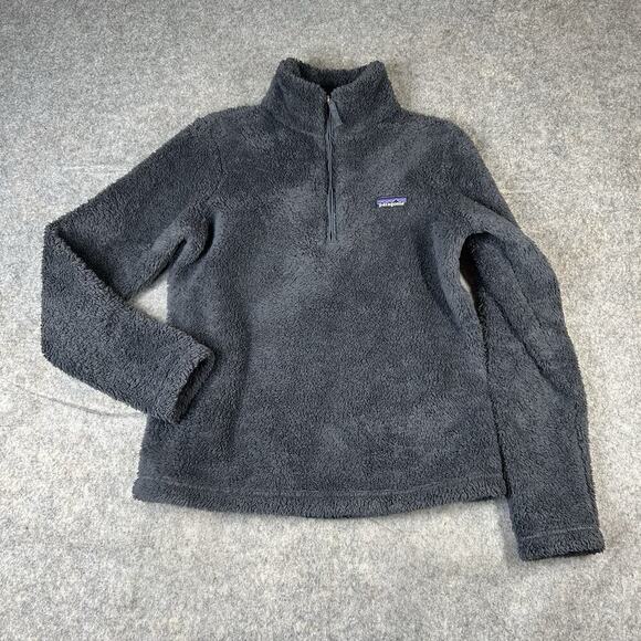 Patagonia Women’s Medium Los Gatos 1/4 Zip High Deep Pile Fleece Sweater Jacket - Picture 1 of 8